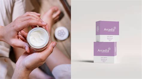 Arcadia natural cosmetic on Behance