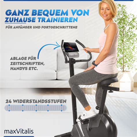 Aktivshop Ergometer Aktiv Pro 8 0 Fahrrad Heimtrainer 24