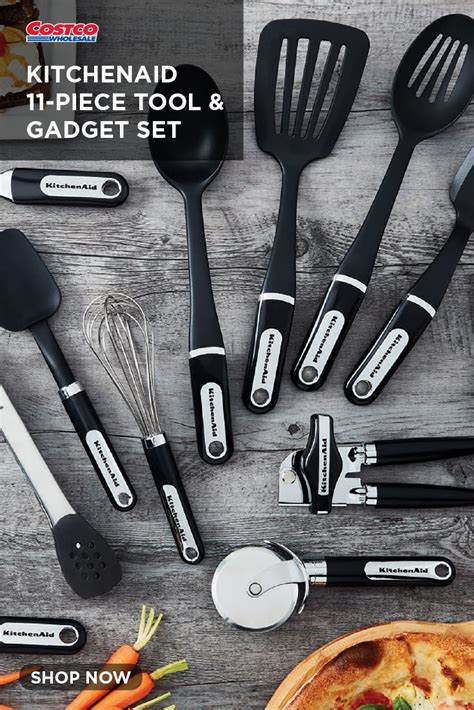 Kitchenaid 11 Piece Tool And Gadget Set In 2020 Functional Kitchen Can