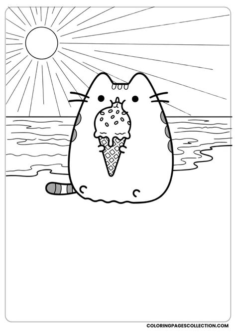 Printable Cute Pusheen Coloring Pages For All Ages