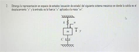 Solved Obtenga La Representaci N En Espacio De Estados Chegg