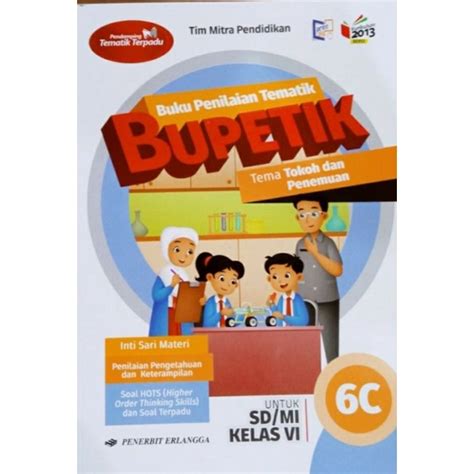 Jual BUKU BUPETIK 6A 6B 6C 6D 6E 6F 6G 6H Dan 6I BUPETIK KELAS 6