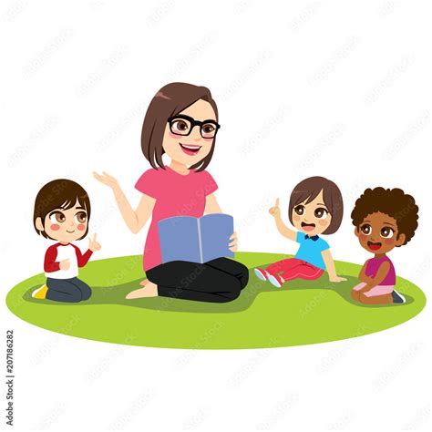 Kindergarten Teacher Clip Art