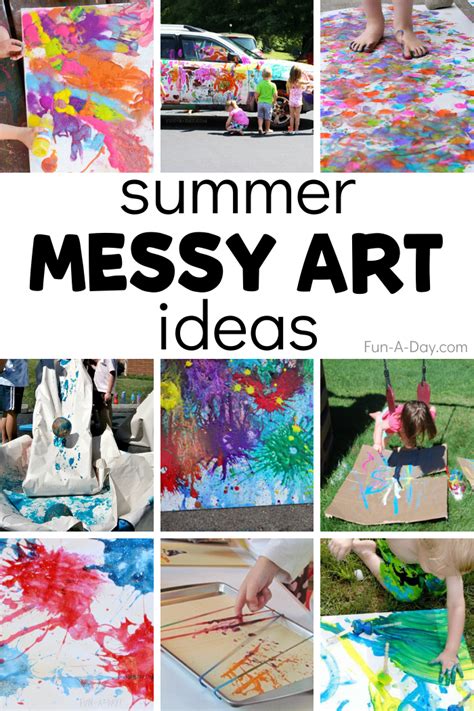 Messy play ideas – Artofit