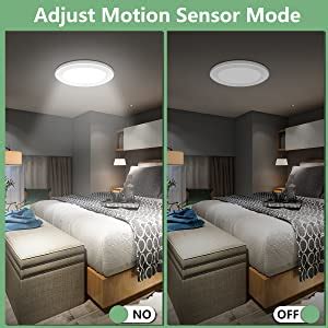 Paideste L Mpara De Techo Led Con Sensor De Movimiento W Lm