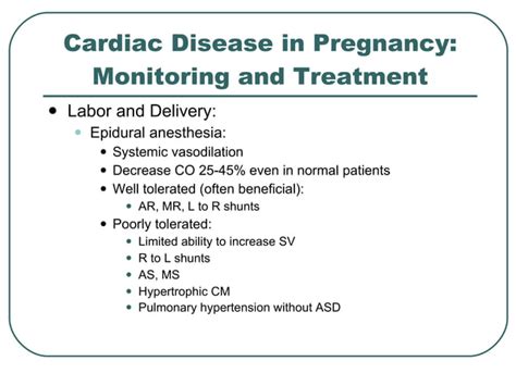 Approach To Cardiac Diseases In Pregnancy Ppt