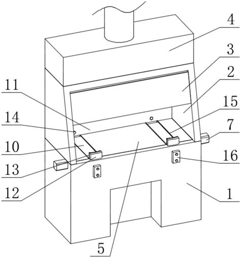 一种实验通风柜的制作方法
