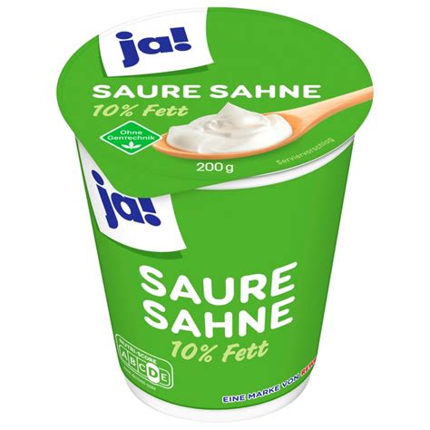 Ja Saure Sahne 200g Bei Rewe Online Bestellen Rewede