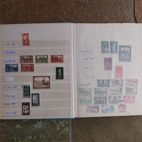 Sarre 1947 1959 Collection In Stock Book Mostly MNH Catawiki