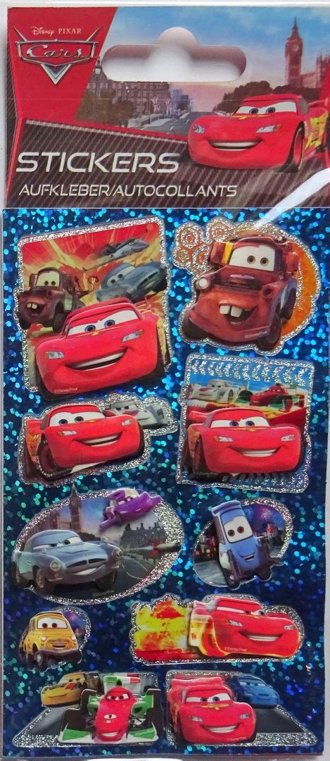 Naklejki 3D Disney Cars 1 Blister 12779054278 Allegro Pl