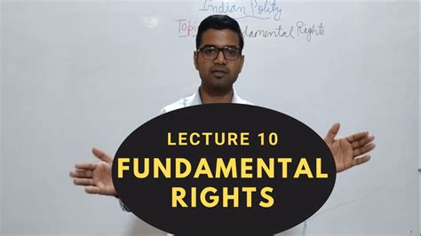 Lecture 10 Fundamental Rights Part 1 Indian Polity Prelims Crash