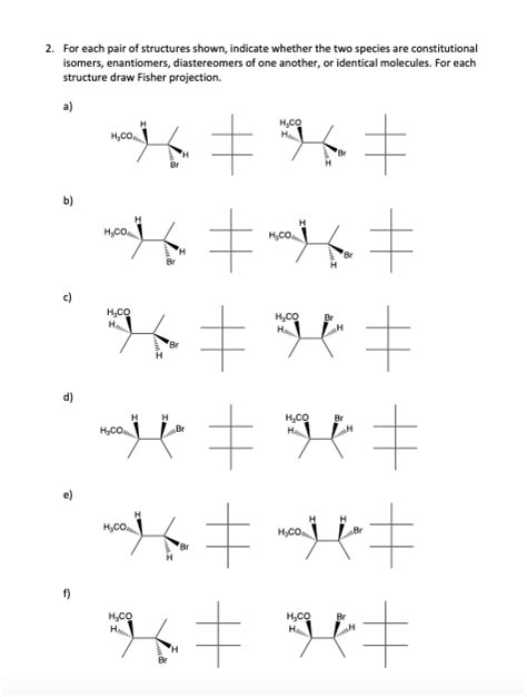 Answered 2 For Each Pair Of Structures Shown  Bartleby