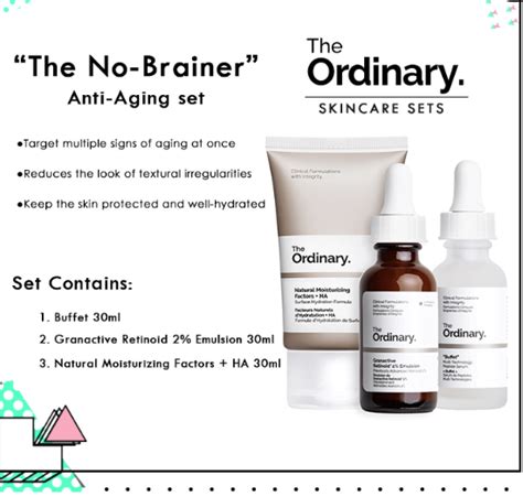 The Ordinary The No Brainer Set Ordinary Uk Bd