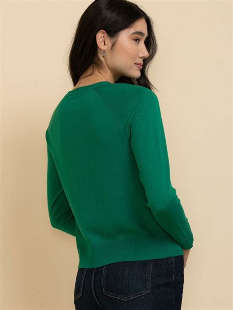 Cashmere Blend Crew Neck Sweater Rickis