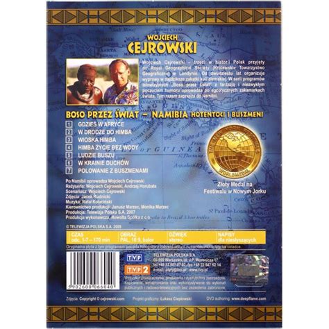 Boso Przez Wiat Namibia Wojciech Cejrowski Dvd Emag Bg