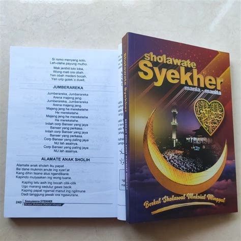 Jual Buku Solawat E Syekher ORIGINAL Cetakan Revisi September 2023 Buku