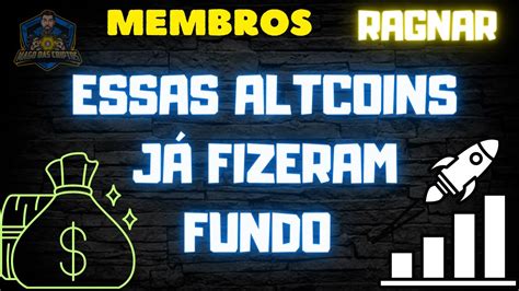 Analise Bitcoin E Altcoins Que J Fizeram Fundo Youtube