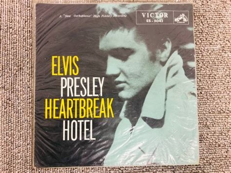 B Ep レコード エルヴィス プレスリー ハートブレイク ホテル ビニジャケ Es 5042elvis Presley｜売買された