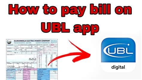 How To Pay Electricity Bills On Ubl Digital App Ubl App Say Bill