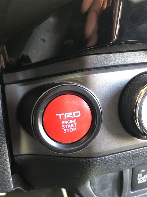 SOLD TRD Push Button Start Switch Tacoma World