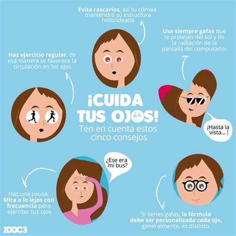 Consejos Para Cuidar Tus Ojos Consejos Para La Salud Notas De