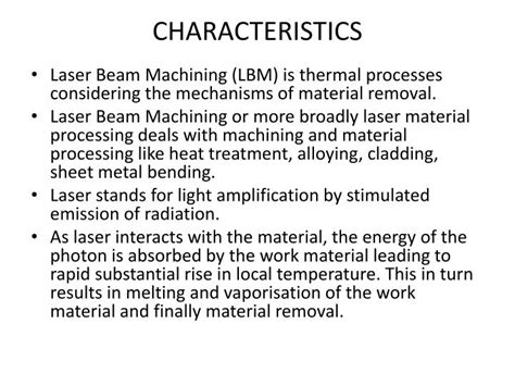 Ppt Laser Beam Machining Powerpoint Presentation Id 1588705