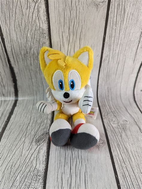 TOMY TAILS PLUSH Sonic The Hedgehog Plush Tails 8 Plushie SUPER