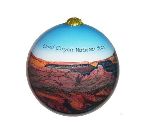 Grand Canyon Hand Painted Ornament Grand Canyon Conservancy