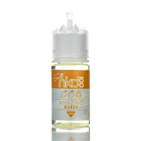 Nkd Us Amazing Mango Salt E Liquid Vape Vandal Best Vape