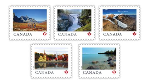 Canadas Scenery Highlighted On From Far And Wide Stamps