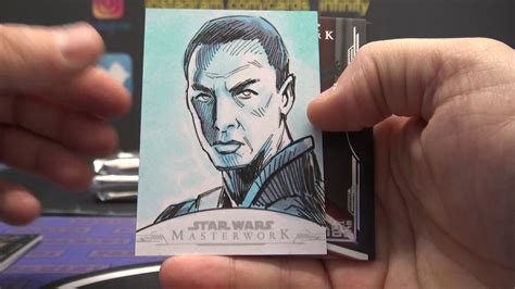 Abcmatt S Topps Star Wars Masterworks Box Break Youtube