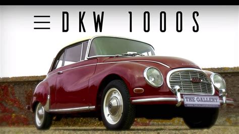 Auto Union 1000 S 1000s Dkw 1959 Modest Test Drive Two Stroke