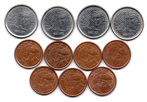 Numis Market 1994 à 2004 Série Completa Moedas de 1 Centavo 11