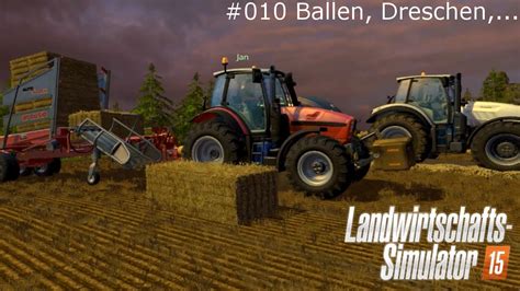 Multiplayer Dreschen Ballen Pressen Und Transportieren