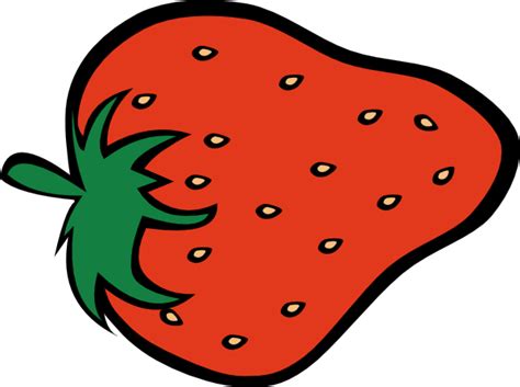 Strawberry Clip Art at Clker.com - vector clip art online, royalty free ...