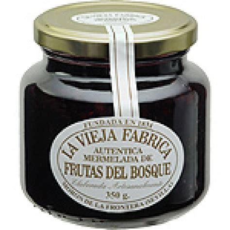 LA VIEJA FABRICA Mermelada De Frutas Del Bosque Frasco 350 Grs