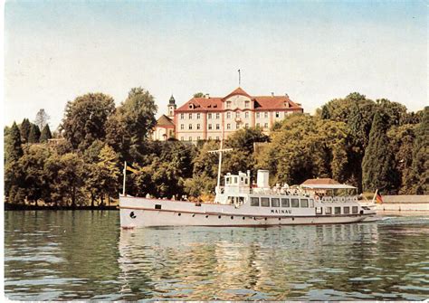 AK Ansichtskarte Insel Mainau im Bodensee Deutschordensschloß BRD