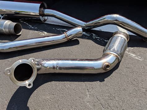 NEW OBX Full Turbo-Back Exhaust System w/ Downpipe for Volvo P80 (850 ...