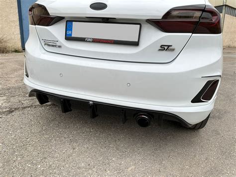 Rear Diffuser Ford Fiesta Mk St Line Motordrome Design