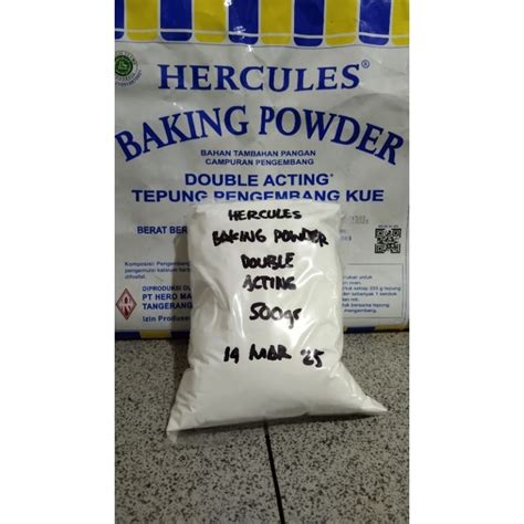 Jual TEPUNG PENGEMBANG KUE HERCULES BAKING POWDER DOUBLE ACTING REPACK