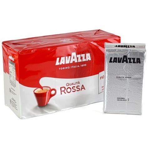 Купить Кофе молотый Lavazza Qualita Rossa 250 г ROZETKA Выгодная