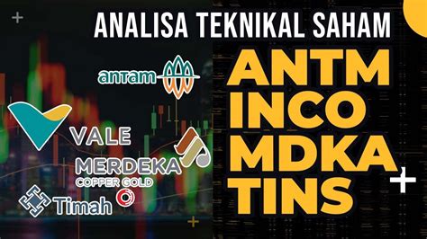 Analisa Teknikal Saham Hari Ini Review Saham ANTM INCO MDKA TINS