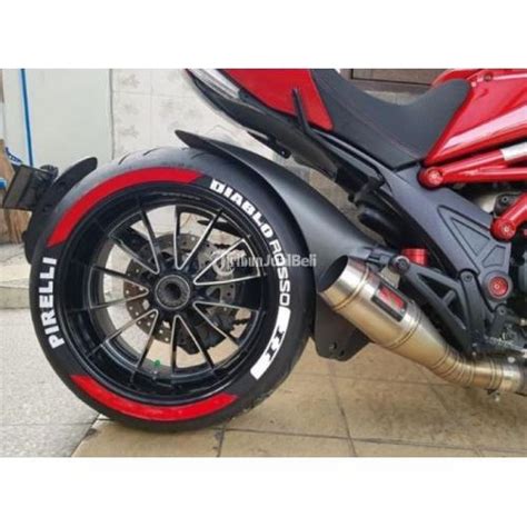 Moge Bekas Ducati Diavel Red Base No Paper Ban Tebak Mesin Kering