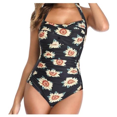 Maillots de bain pièce Mode Sexy One Piece Femmes Bikini Push Up Pad De Bain Maillot Beachwear