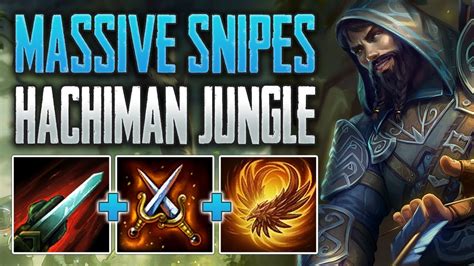 HACHIMAN IS A BEAST NOW Hachiman Jungle Gameplay SMITE Ranked