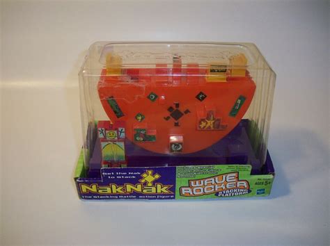 Nak Nak Battle Action Figure Wave Rocker Stacking Platform Game By Hasbro Ebay