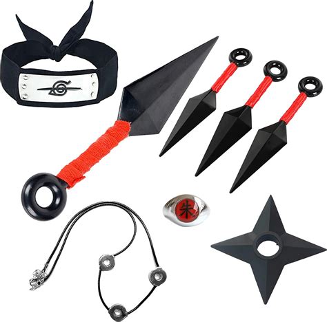 I3c Anime Naruto Zubehör Stirnband Anti Konoha Ring Akatsuki Halskette