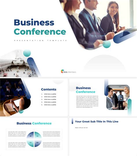 400 International Conference Templates Slide Members