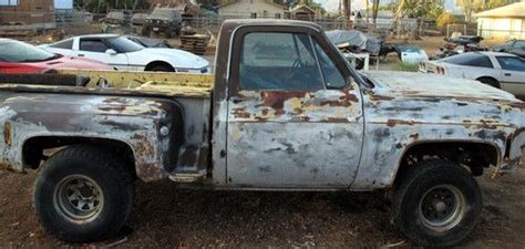 Buy Used 1978 Chevrolet Scottsdale Stepside Pickup Truck 4x4 In Lake