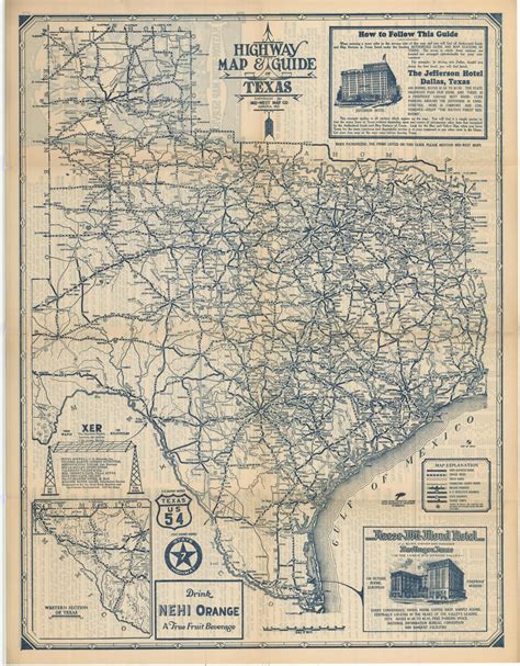 [Complete Set of Mid-West Map Company Road Maps] | Curtis Wright Maps